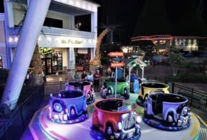 rides at the island in pigeon forge